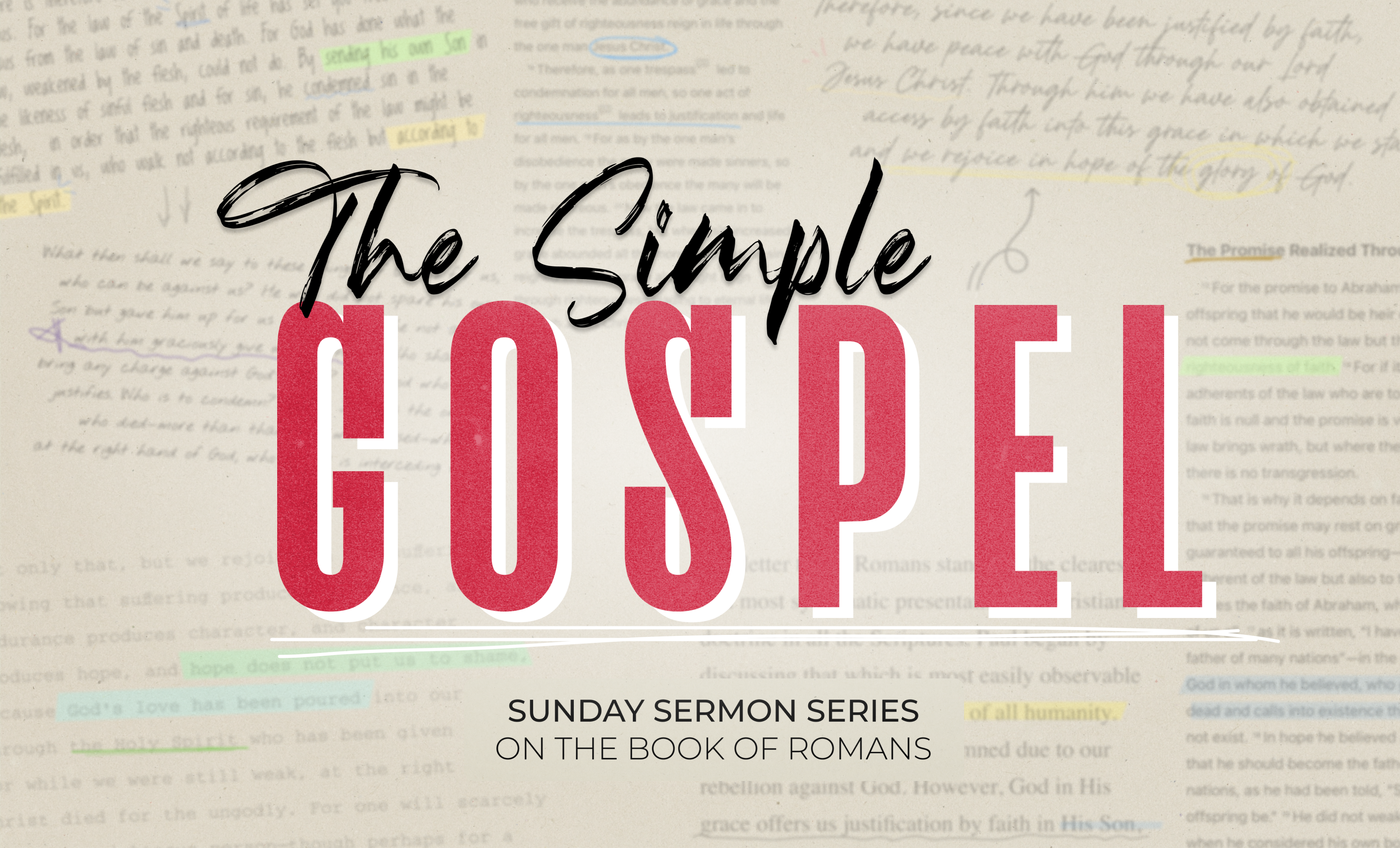 The Simple Gospel Sermon Series – Part 1: A Paradigm Shift